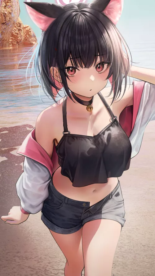 At the beach by Heards_