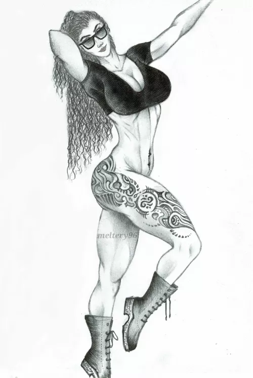 Attire. Original artwork by yours truly by meltery69