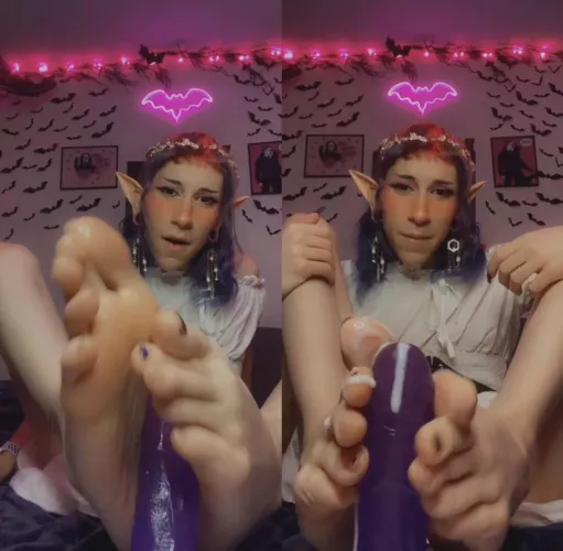 Can I make you cum with my feet? by Haileyrosewolf