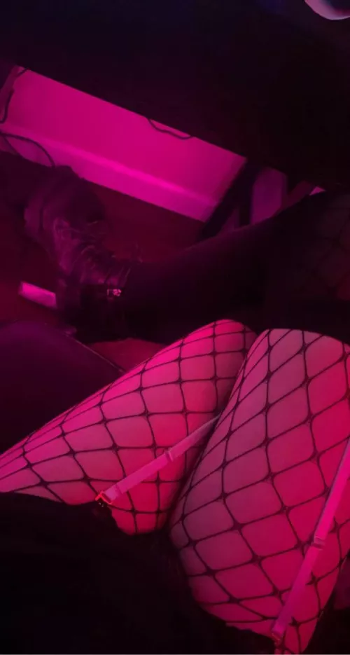 Do you like it when girls like me wear fishnets?~ 👉🏻👈🏻🥺 by EgirlFtoy6979