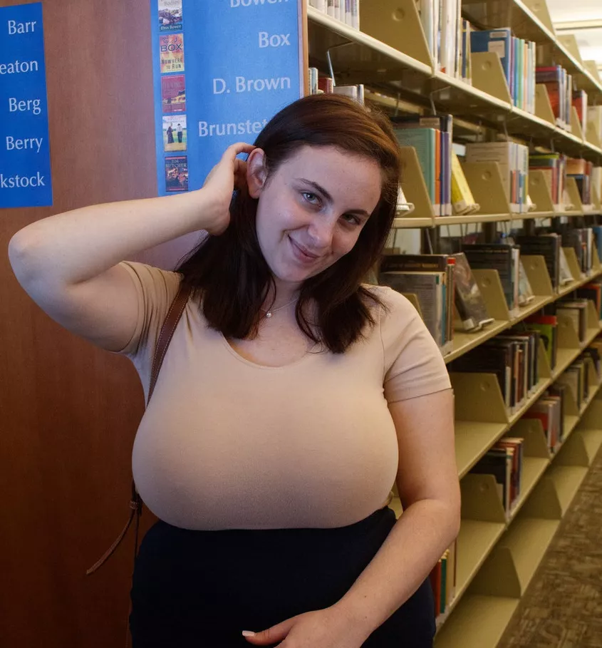 Girl in library posted by some_mind