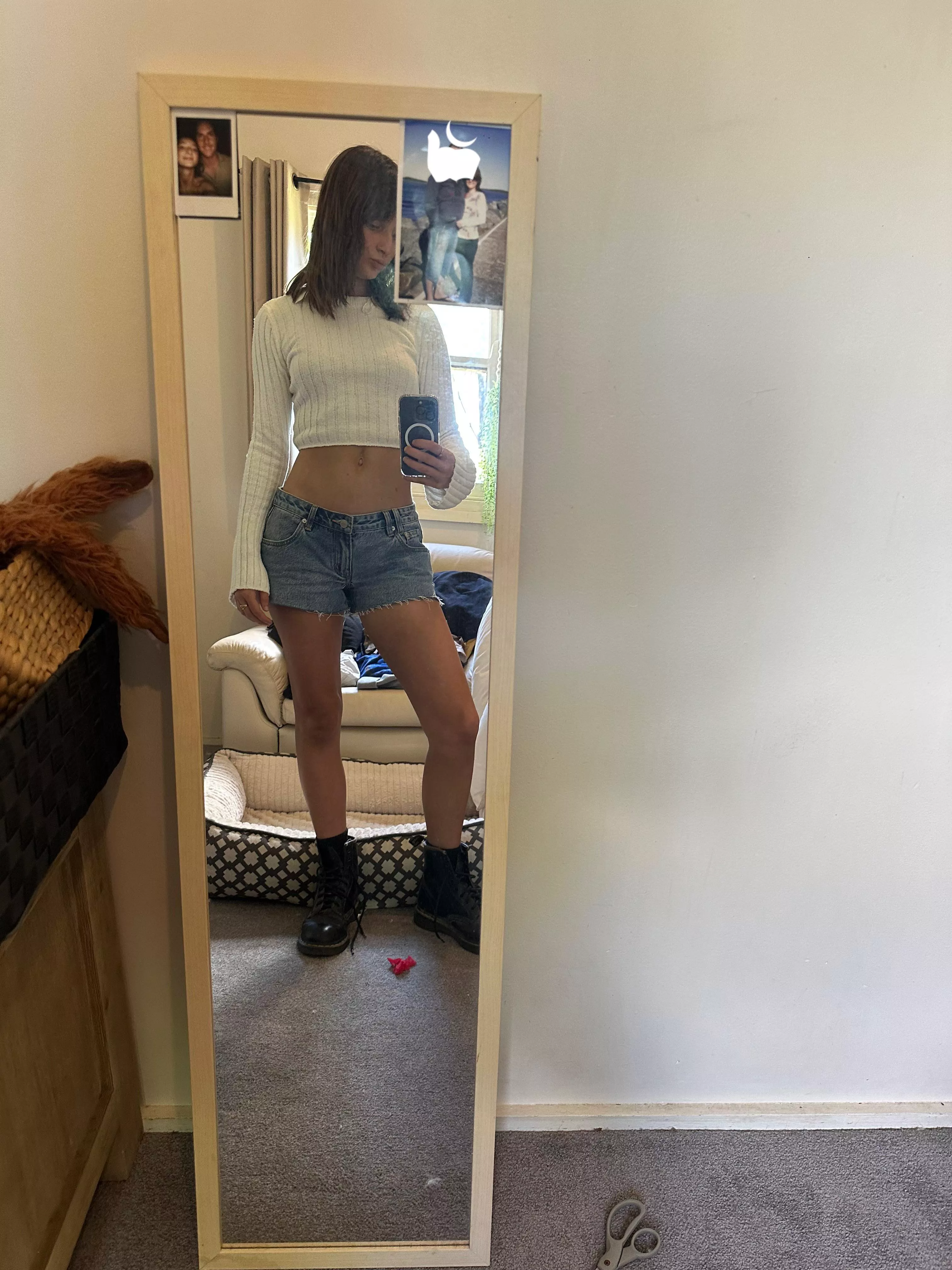 Hope my short shorts aren’t too short for you 😚 (f) posted by Secure_Bread7092