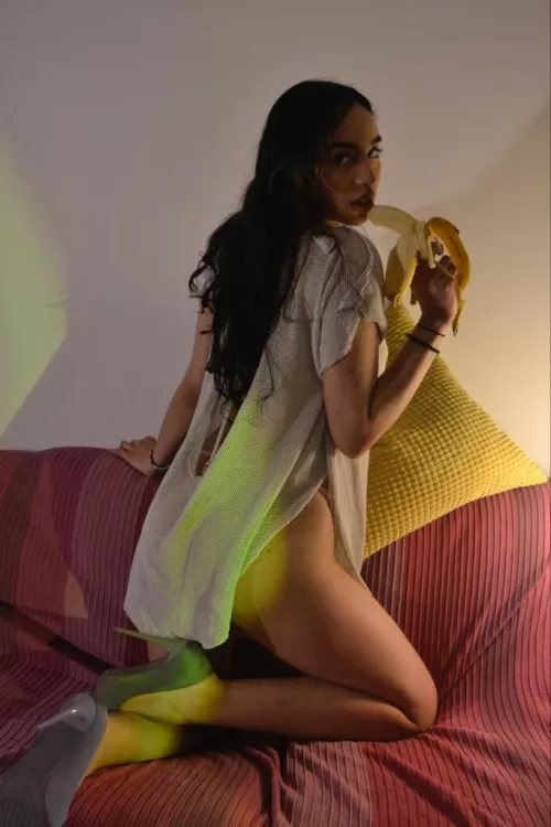 It would be great if you could let me taste your banana🍌👅 by Mia_Latina