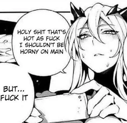 LF Mono Source: lancer alter, holding phone, altered text, underboob, holy sit that’s hot as fuck I shouldn’t be horny on main but fuck it posted by drangleic3