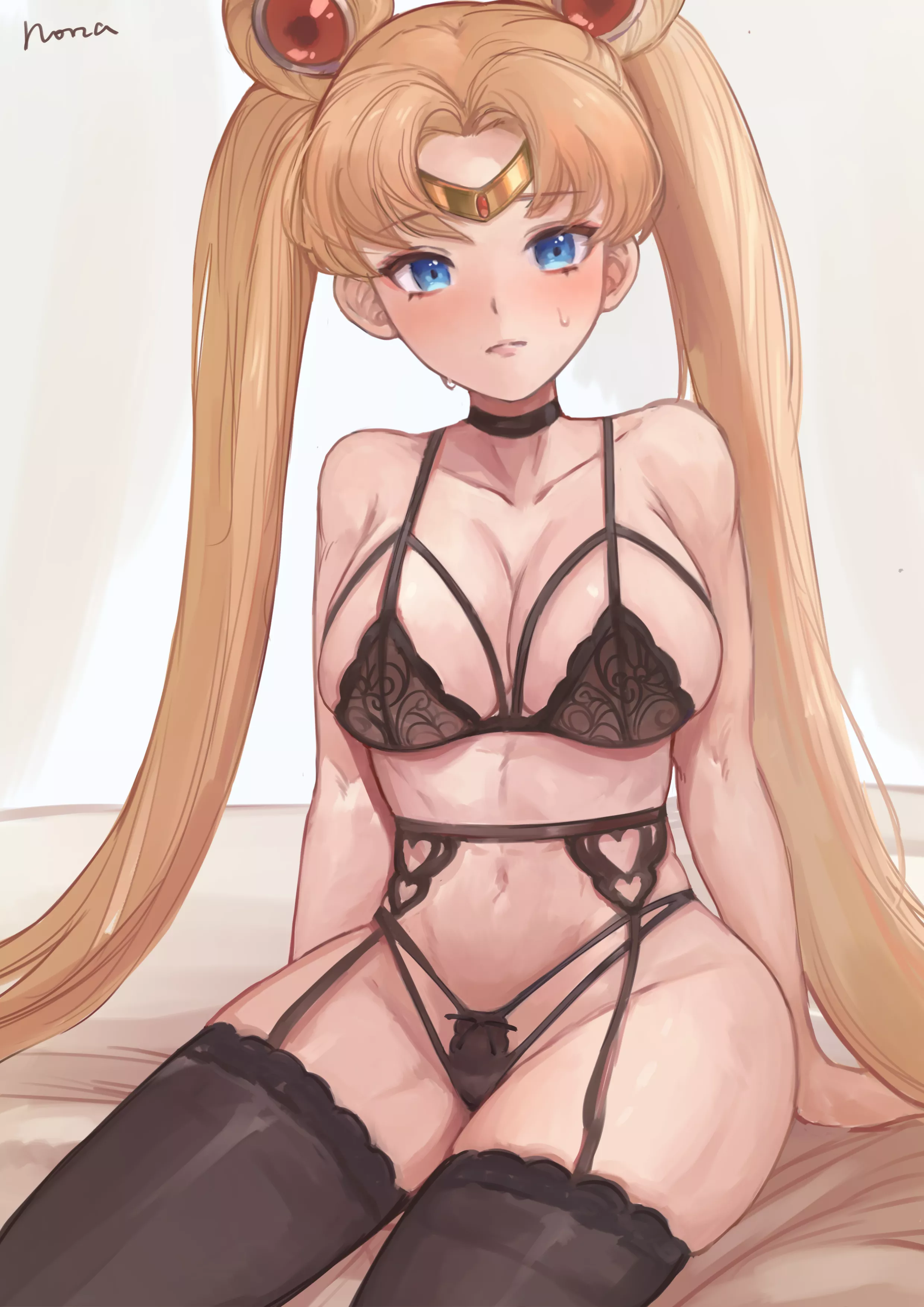 Sailor Moon In Lingerie (Norza) [Sailor Moon] posted by sequence_string