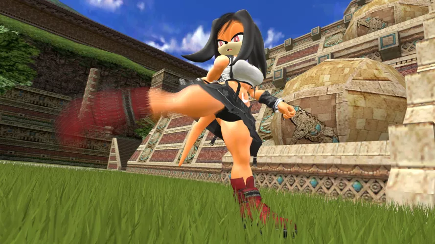 [SFM] Tikal as Tifa Lockhart (Canastus) by Canastus