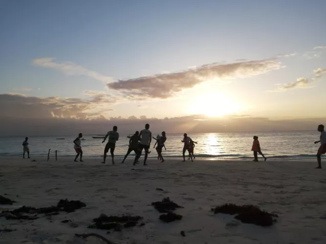 Sunset in Mtwara, Tanzania by Kipapuro