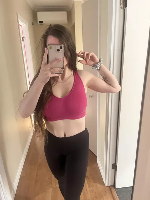 The more I go to the gym, the happier I get by Kimthebrunette