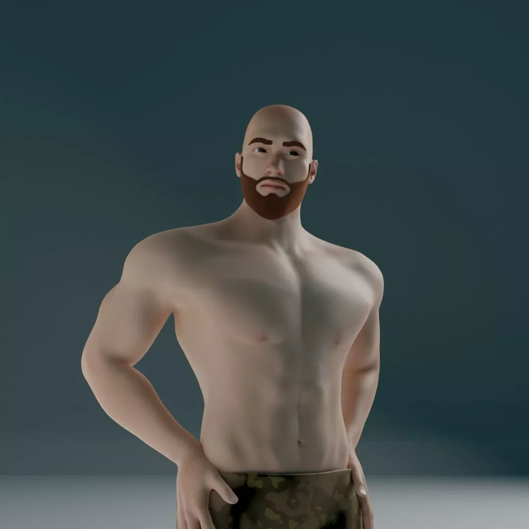 What beard/hair style should i give this model? posted by one_is_here