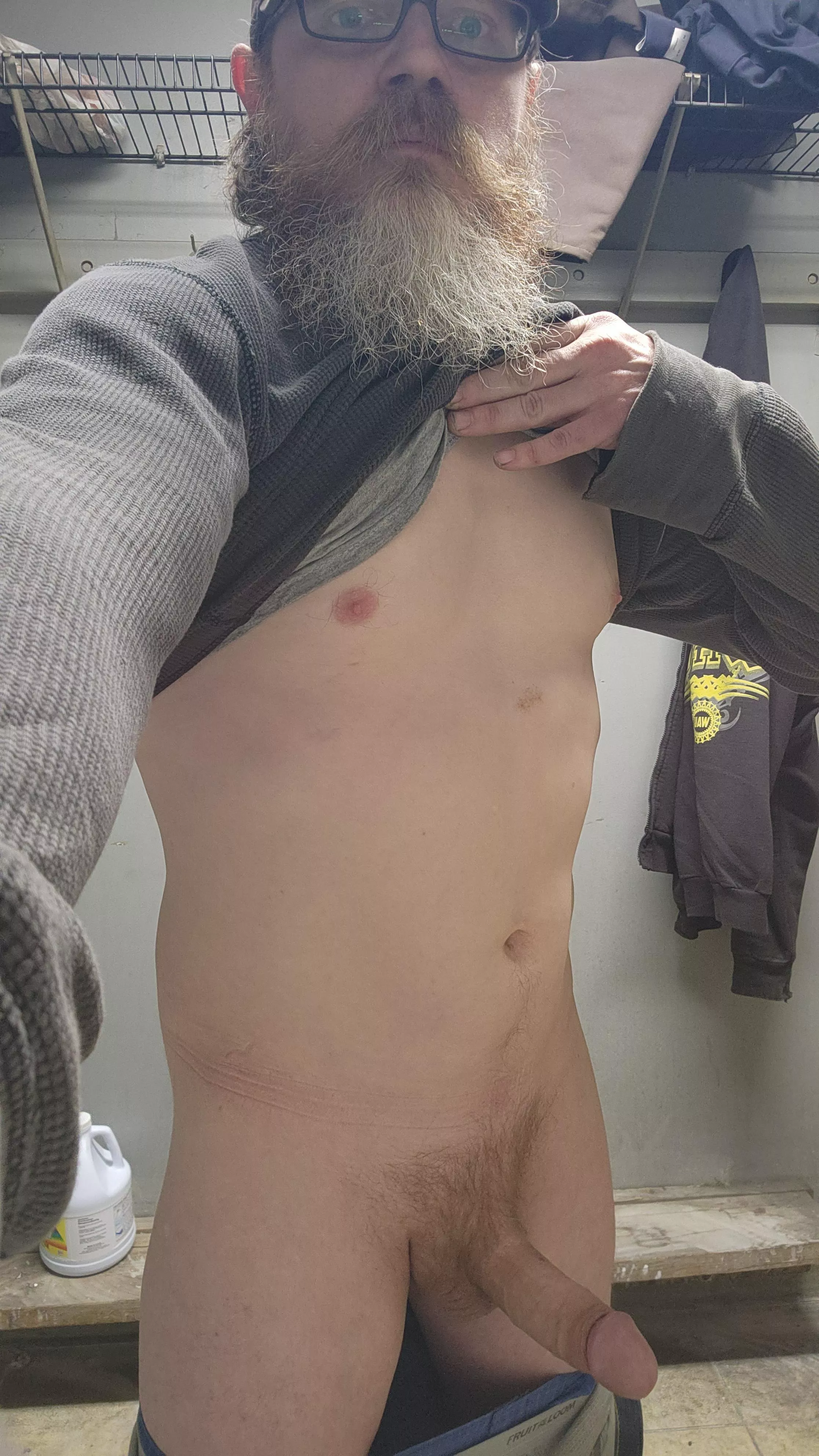 work selfie posted by Milkman81