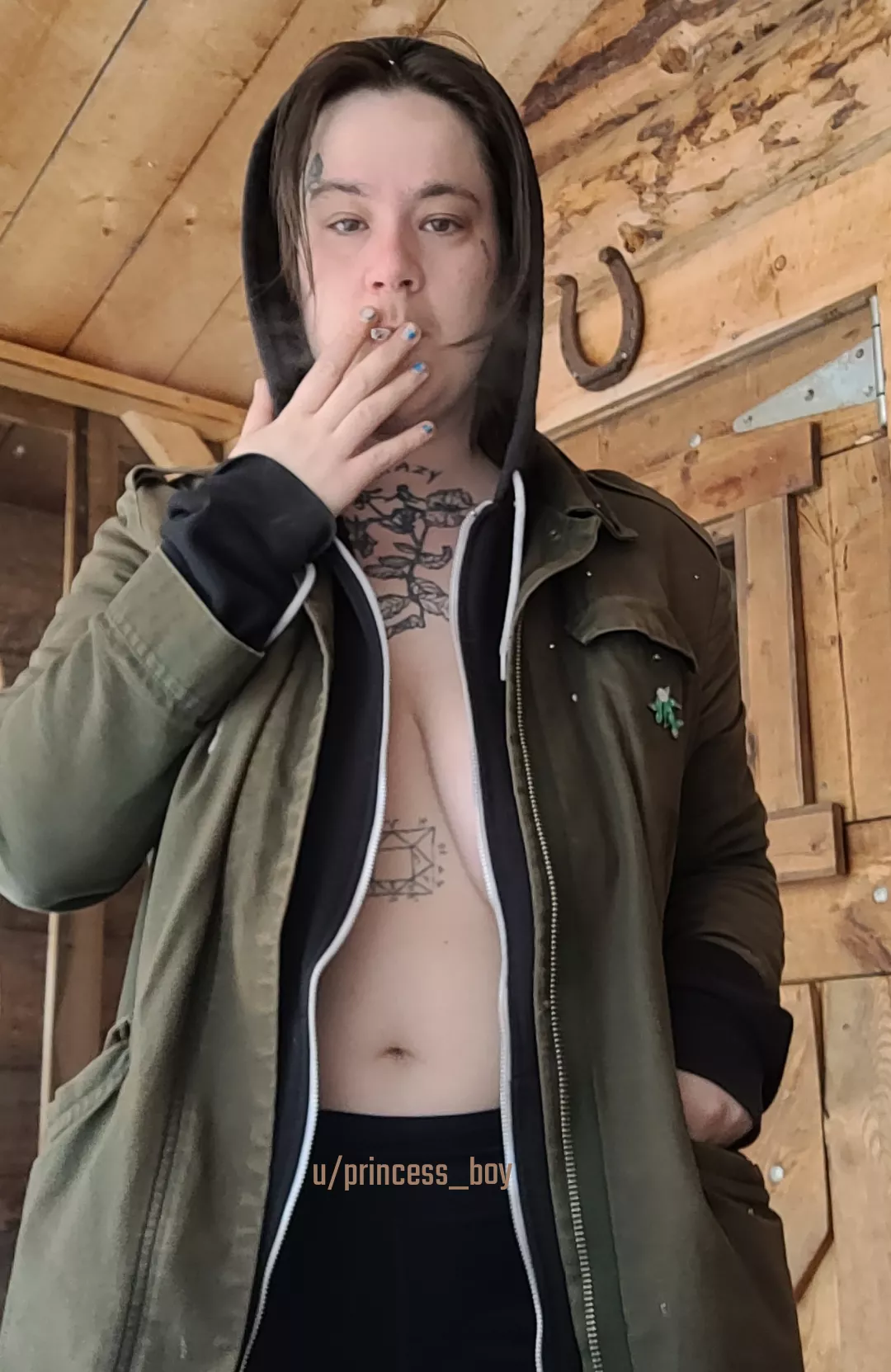 would you visit me in my cabin? posted by princess_boy