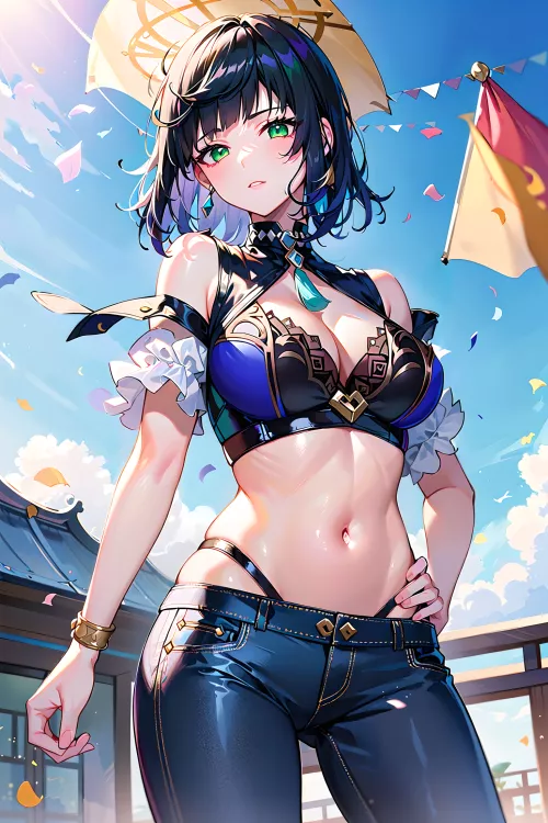 Yelan [Genshin Impact] by CheetahSperm18