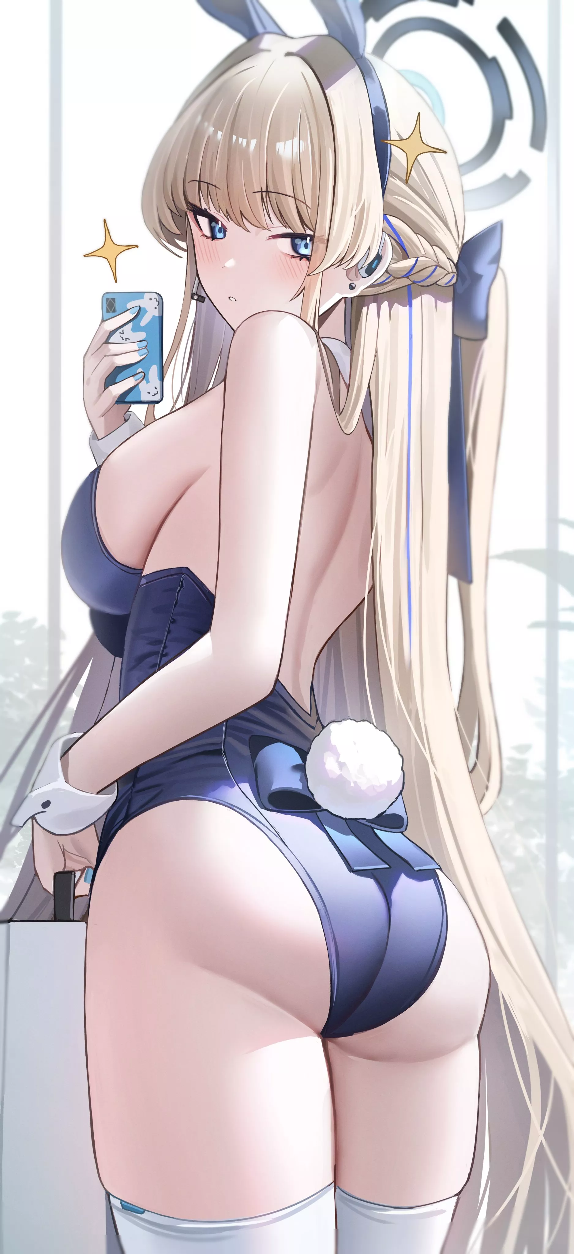 Bunny Selfie [Blue Archive] posted by CheetahSperm18