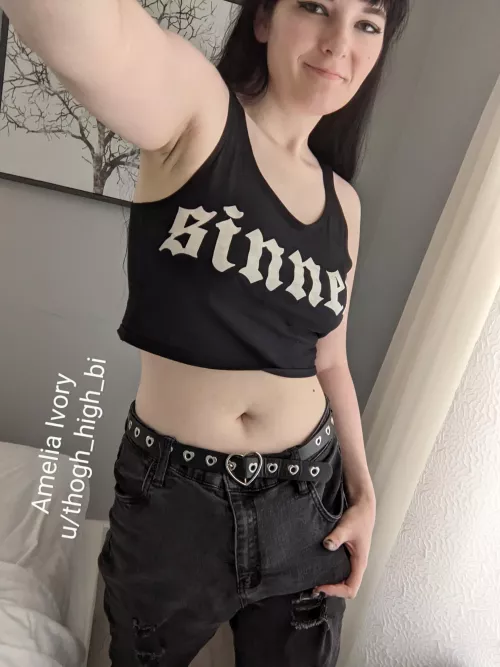 Can't even hide my cock in these jeans by thogh_high_bi