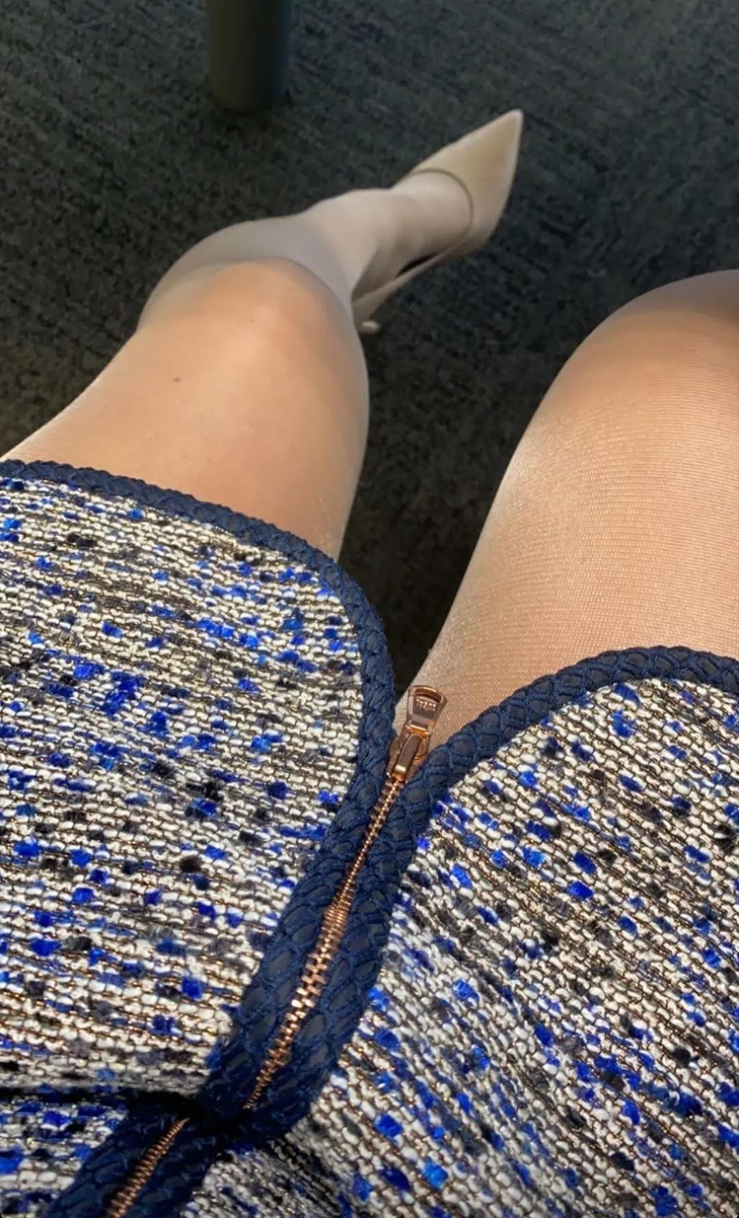 Can't go wrong with nude tights posted by LatinaSeven7