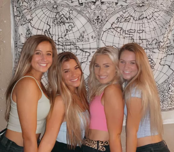 College cuties by Wallydinger123