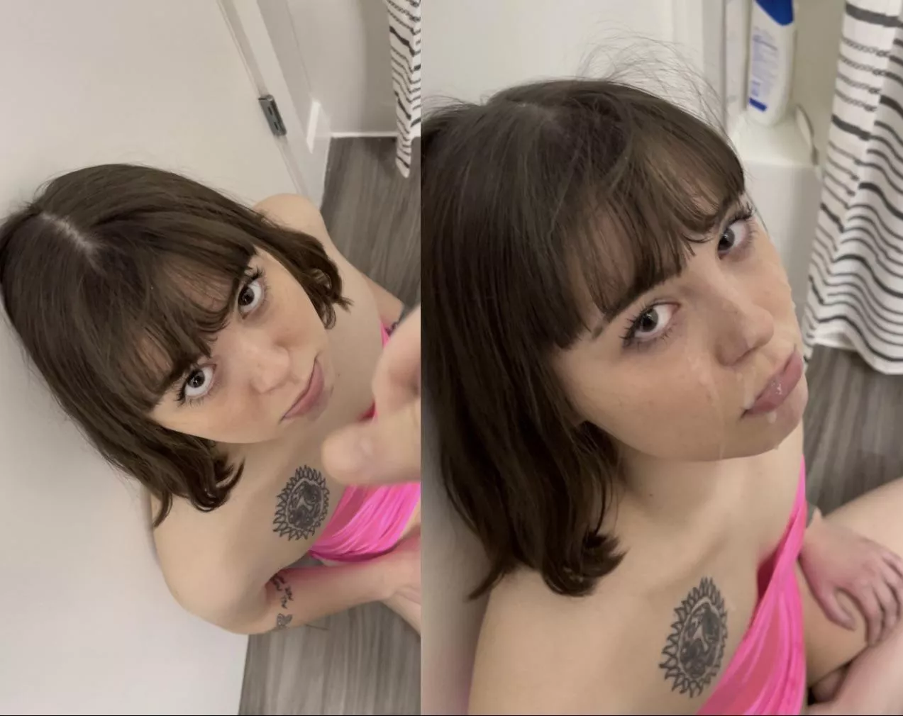 Do I still look cute with cum on my face posted by zed2327