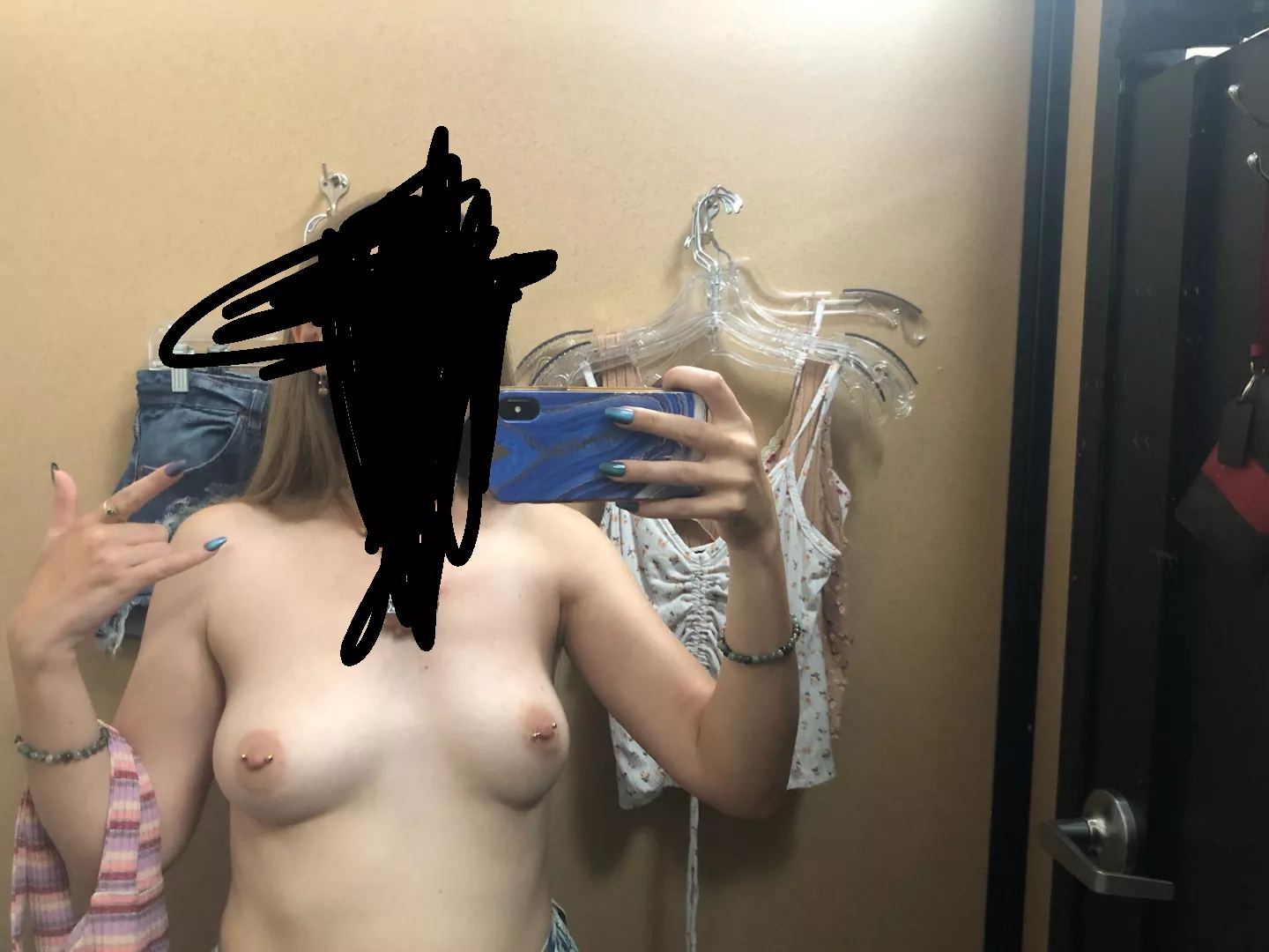 (F23) Went shopping with gf today and took this in the fitting room. How do I look? posted by madimade99