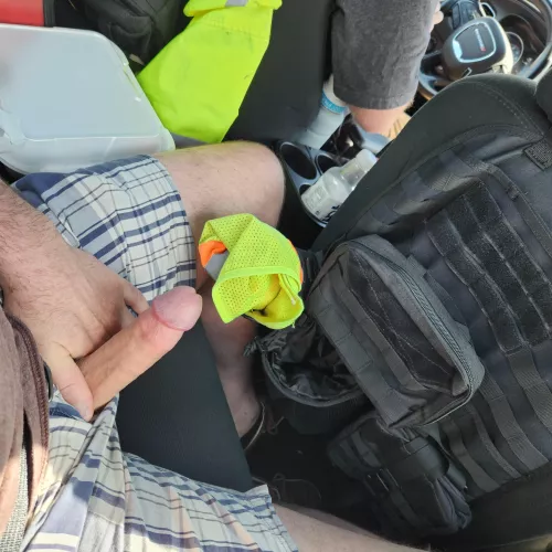 Having a little fun in the back seat. by Sas_Crotch