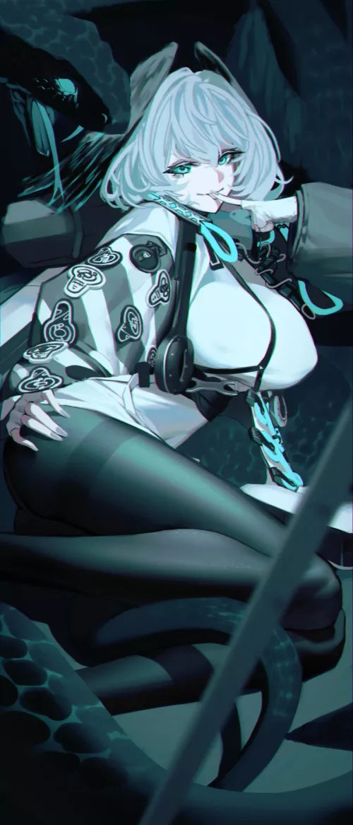 Ho'olheyak Thighs [Arknights] by ArmorXIII