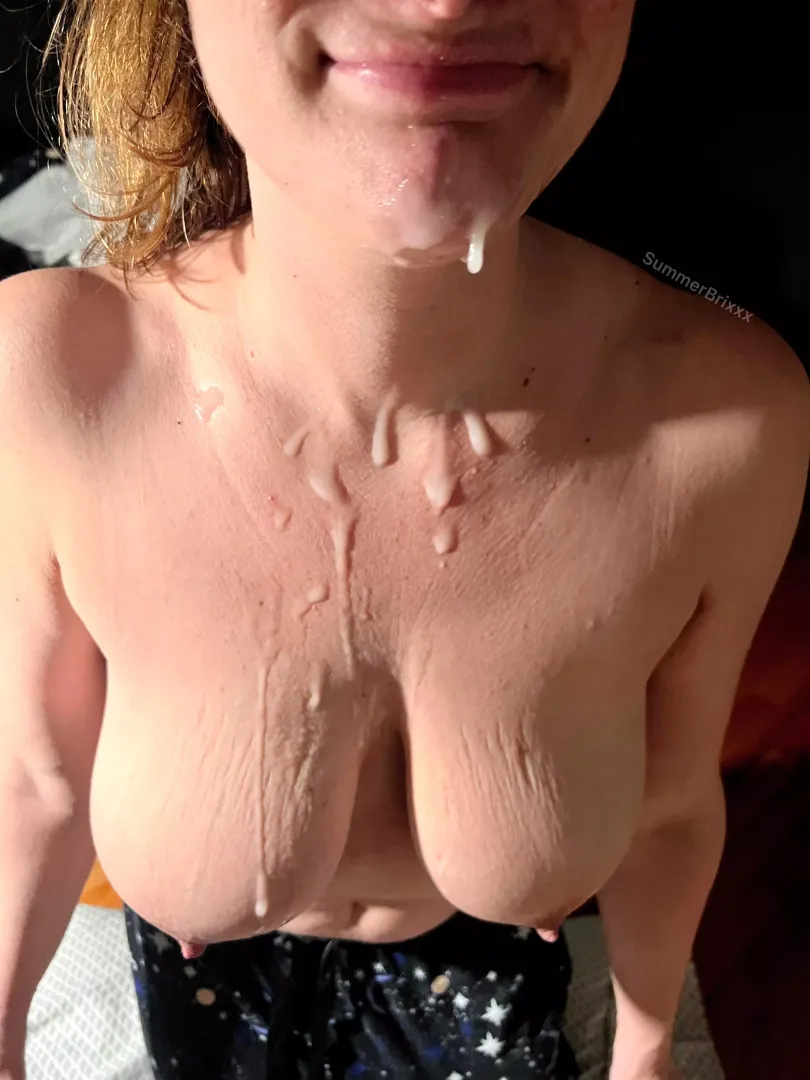 I have this hidden talent. Every time I take my tits out this happens. by SummerBrixxx