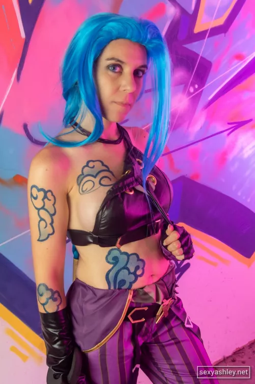 Jinx from League of Legends by SexyAshley by SexyAshleyCosplay
