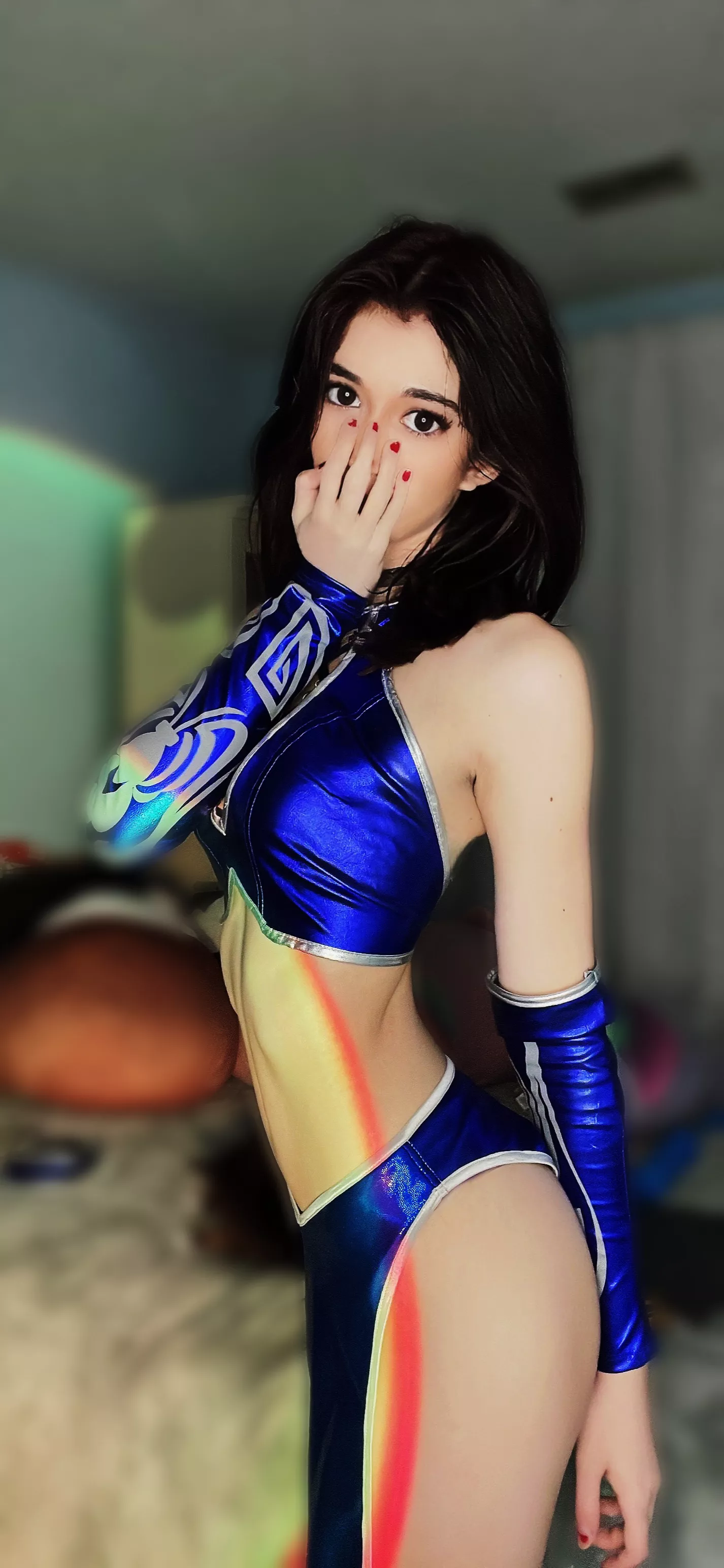 kitana from mortal combat by siri x posted by notyouriphone1