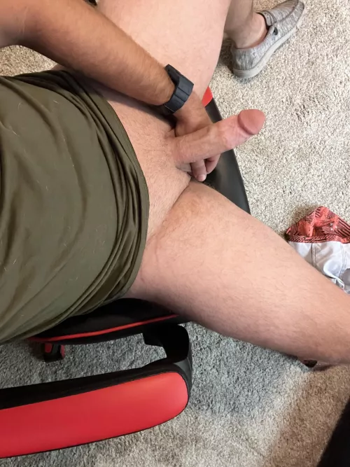 Needs a warm wet mouth this morning. by throwaway789076554