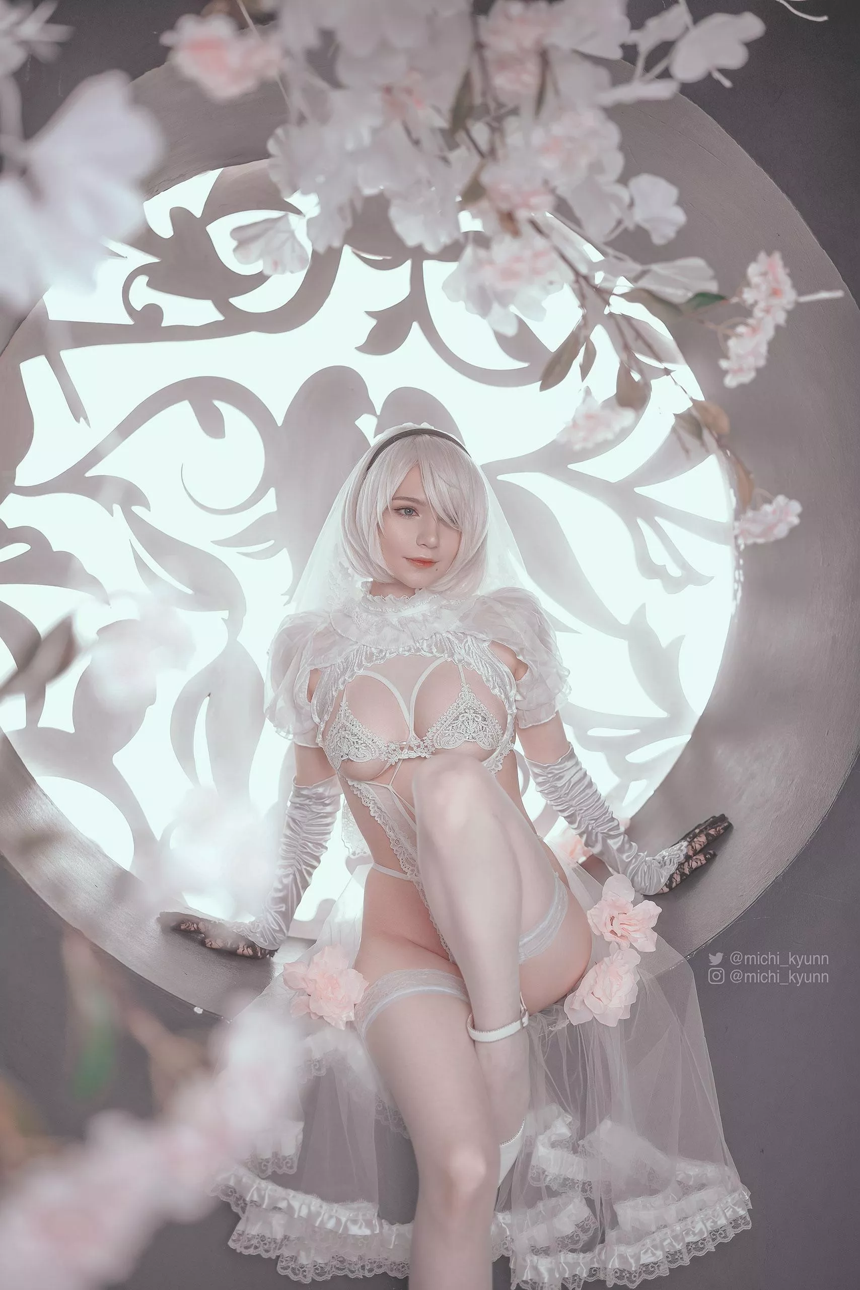Nier Bride from Nier Automata by michi_kyunn posted by michi_kyunn