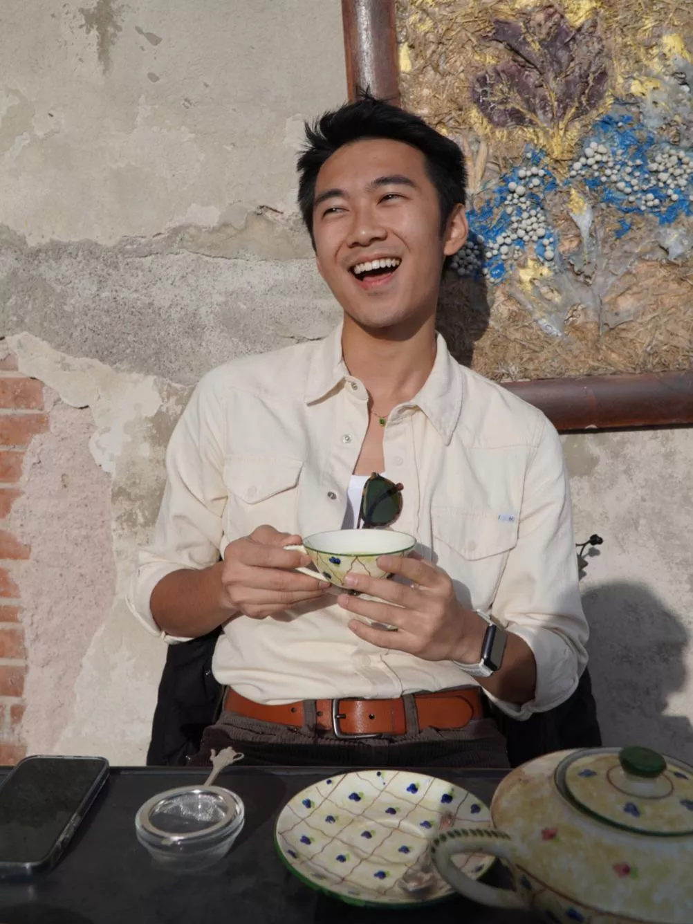 Normally I’ll take coffee. But I like to try something new occasionally 😝 posted by _____kev