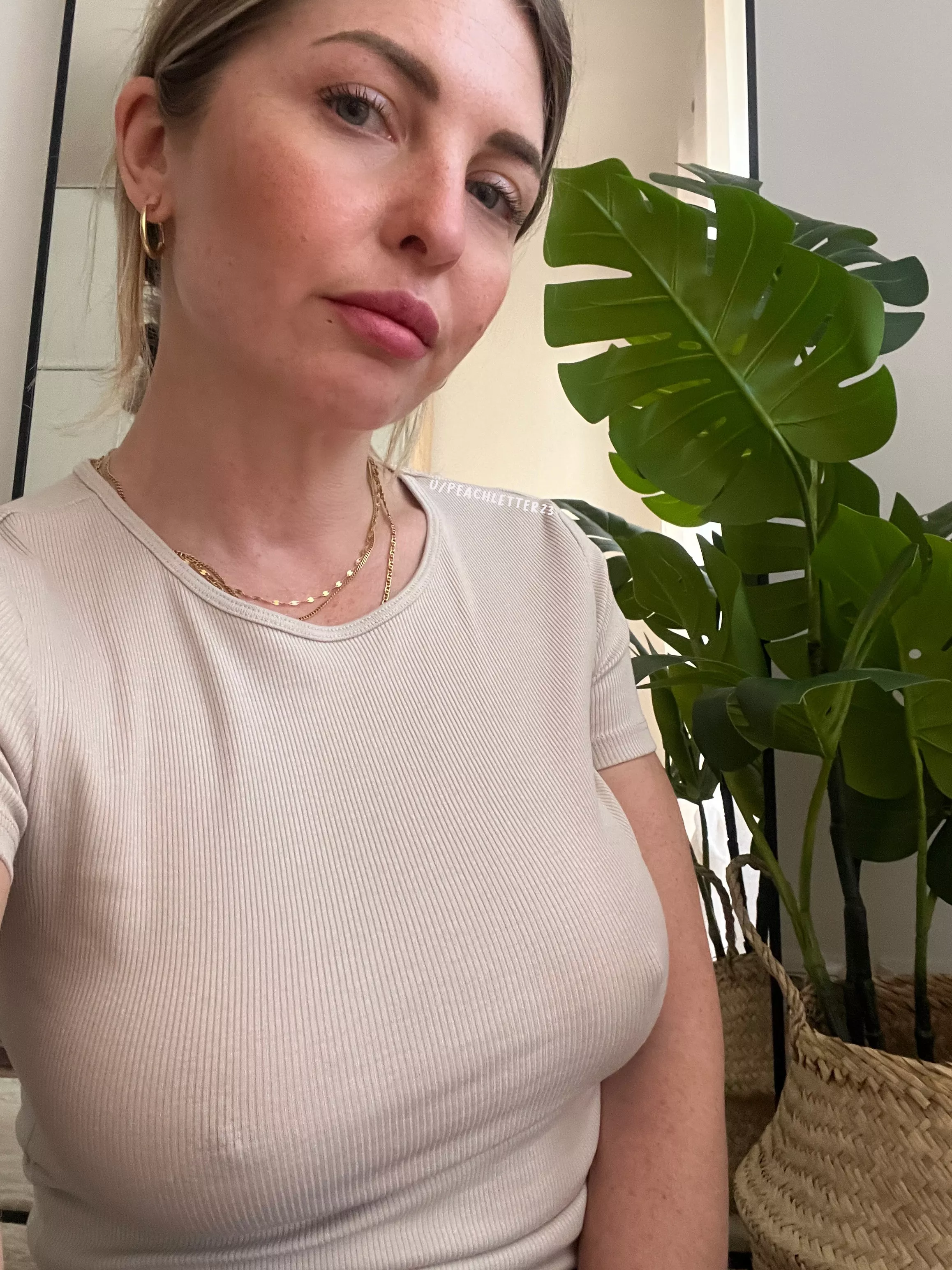 Not smiling but I swear I feel happy and comfy posted by peachletter23