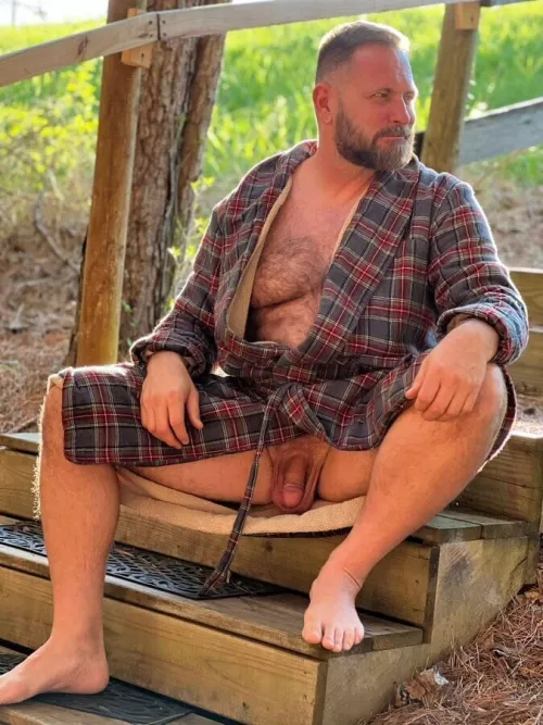 Open robes make me weak by SevenNSFW