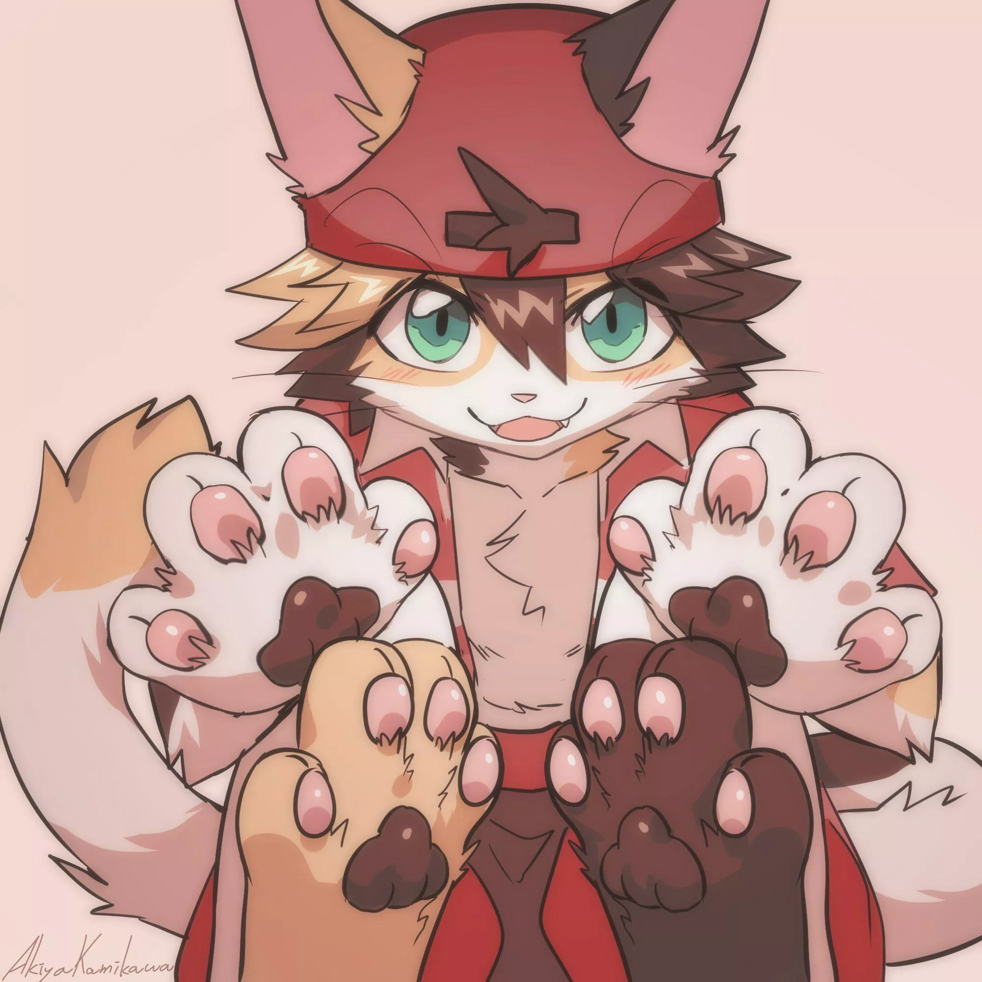 Paws💕 (By me @AkiyakamikawaX on twitter) posted by AkiyaKamikawa