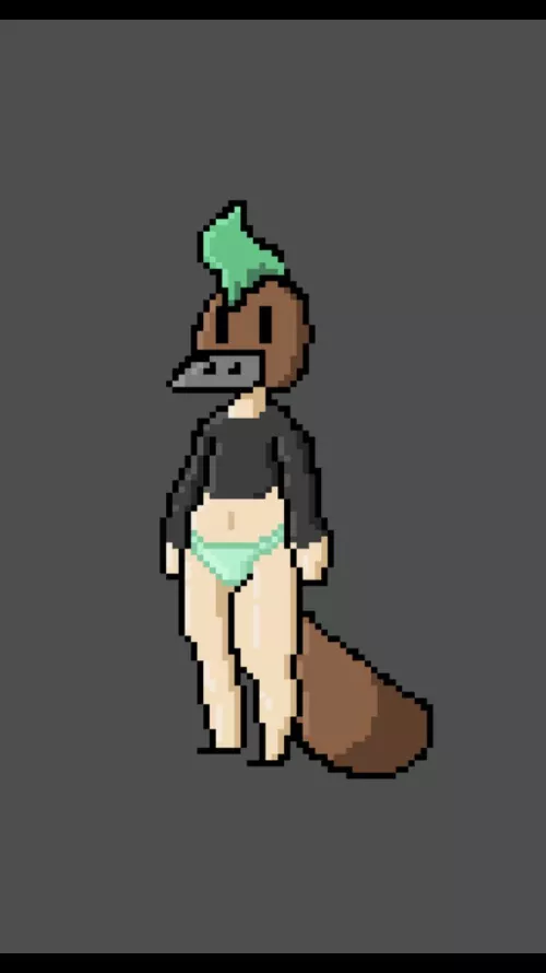 pixel sozo! (oc in the artist) by starkittykiller456