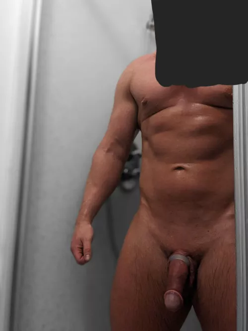 Post shower pump by ScotCouple