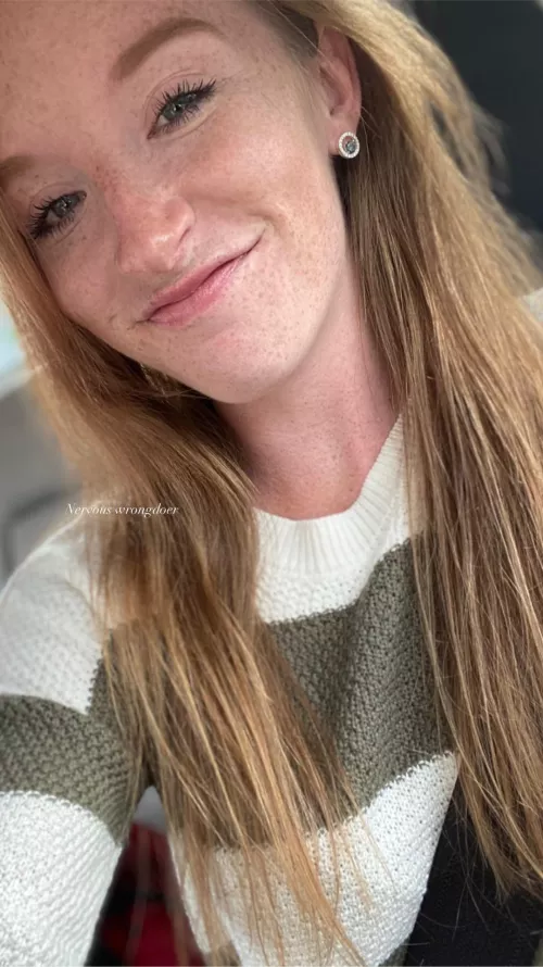 Soft smiles and soooo many freckles by Nervous_Wrongdoer_82