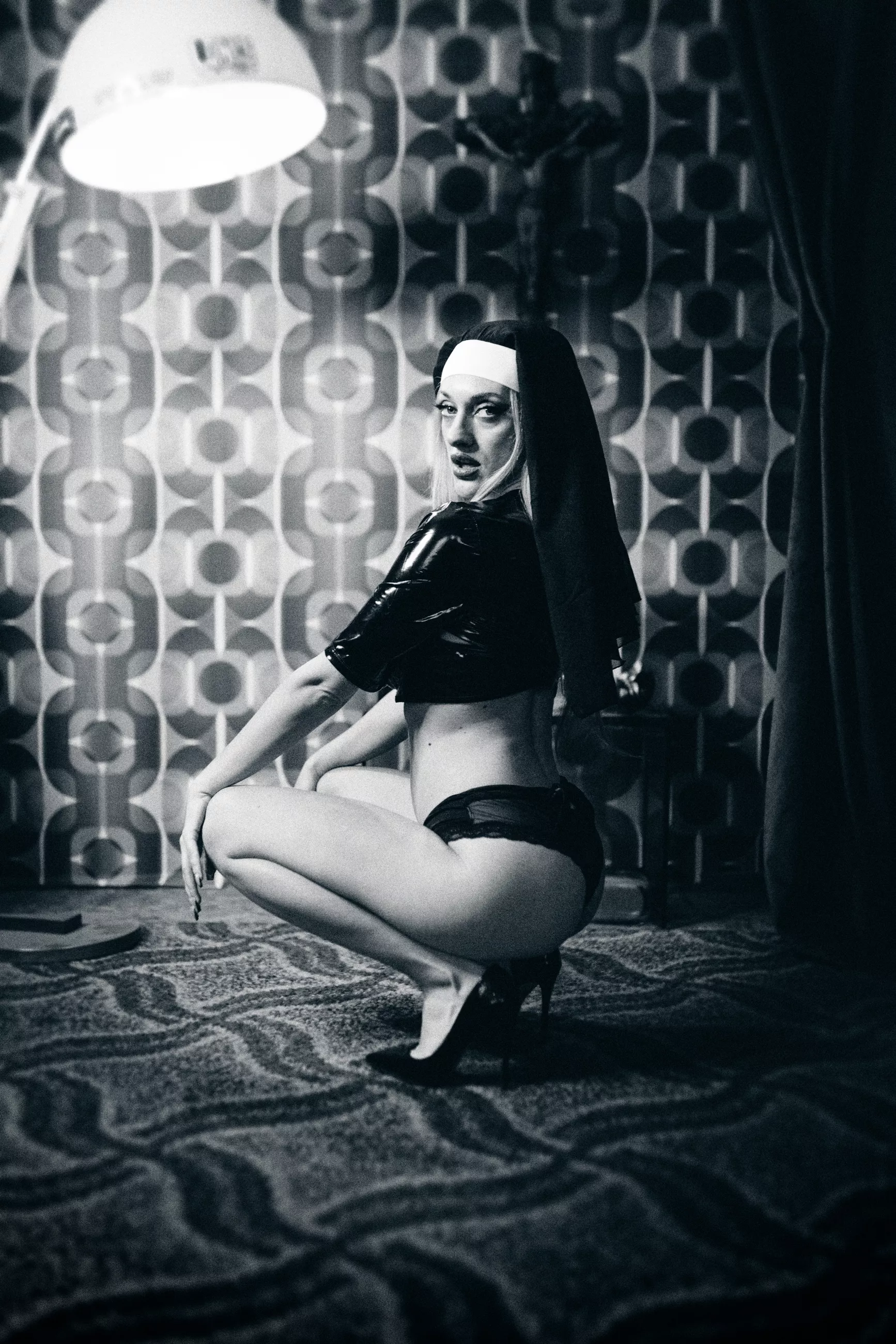 Squatting nun... posted by darkindigori