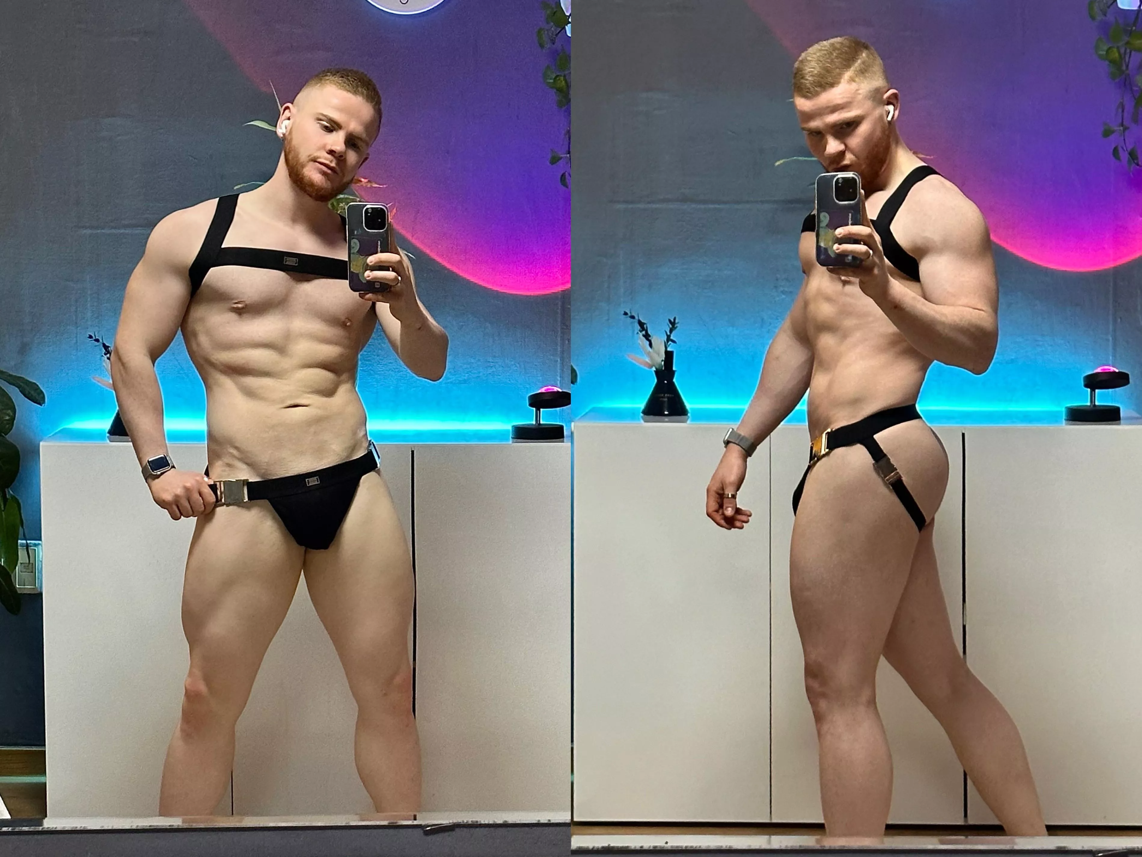 This set from Darkroom Brand 🖤 posted by GingerCubAsiaxxx