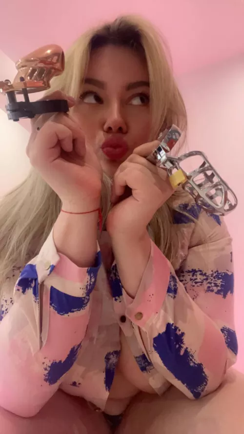 Today you can choose your own cage of chastity by LinedDwelling