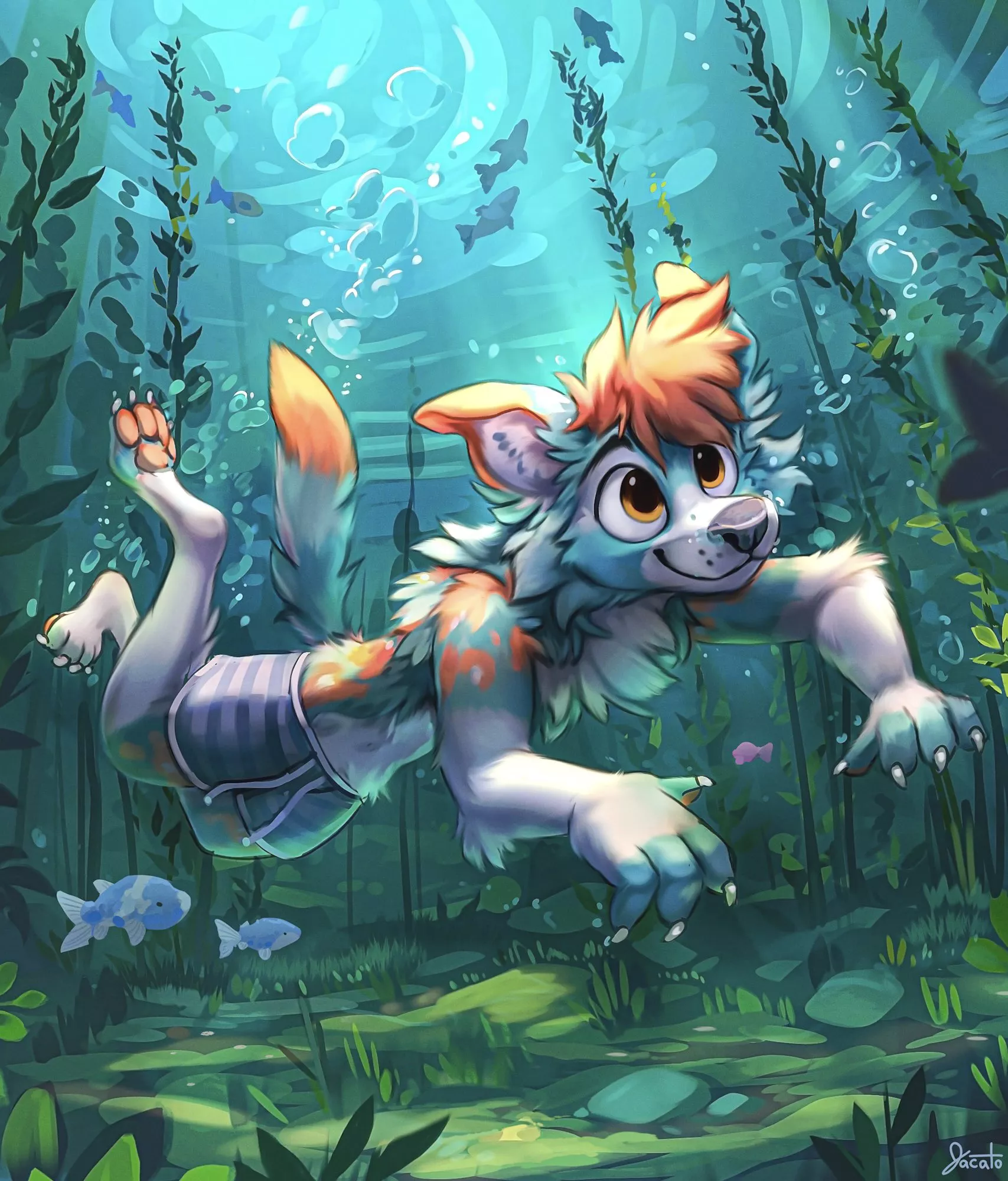 Under a Bright Blue Sea [Jacato] posted by DL2828