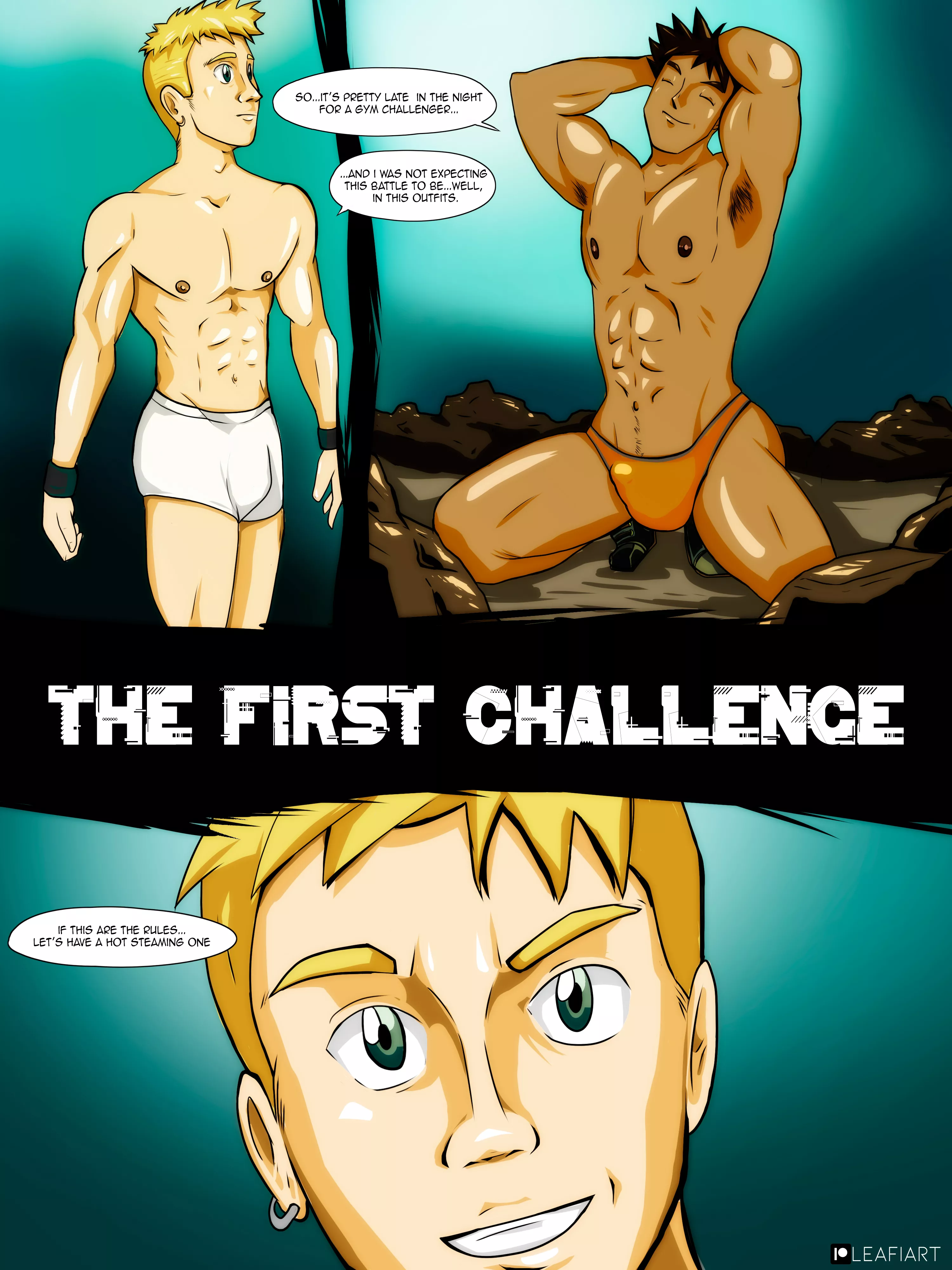 Webcomic tease posted by Leafi-