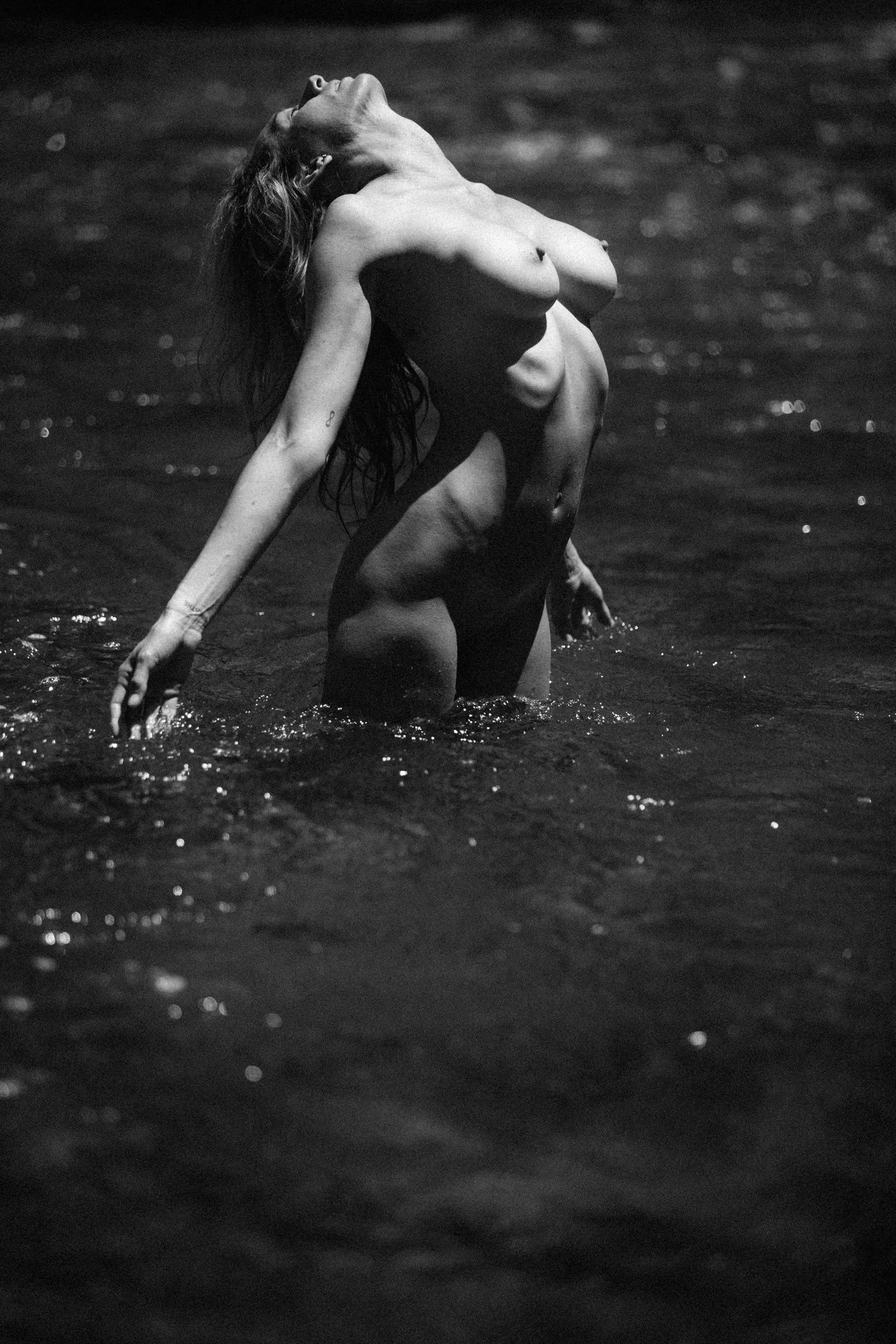 Yoga in the river! posted by Nataliemaeyoga