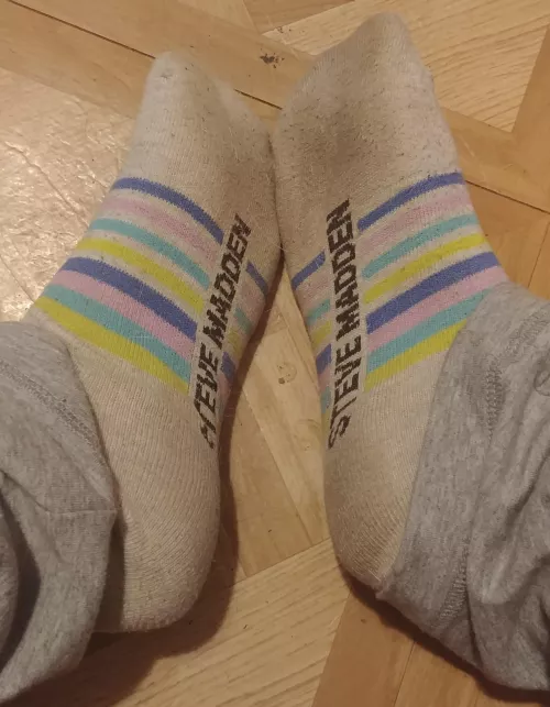10 day worn socks for your sniffing pleasure! Message me to get them shipped today :) by Belleellah1
