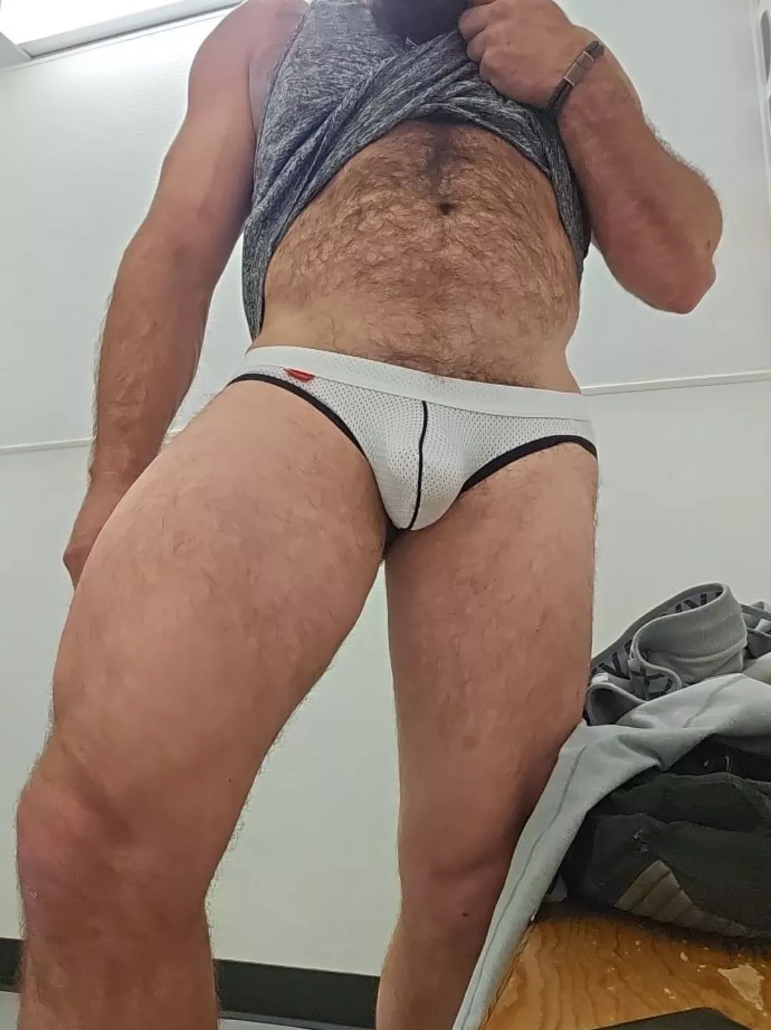 [35] Showing off My Jock posted by rob_the_fagbear