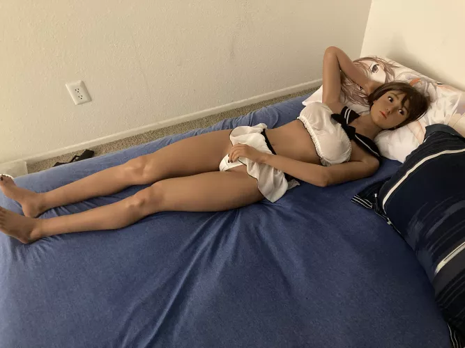 Betty waiting for me in bed by blm1973