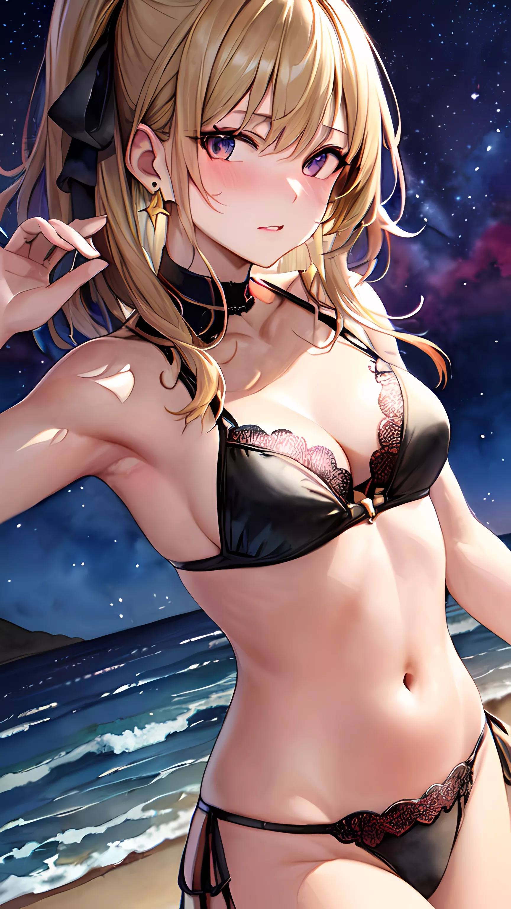 Black Bikini posted by CheetahSperm18