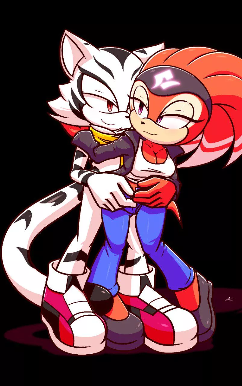 Blast the tiger and shade the echidna (unknown) posted by Ghostluvstudios
