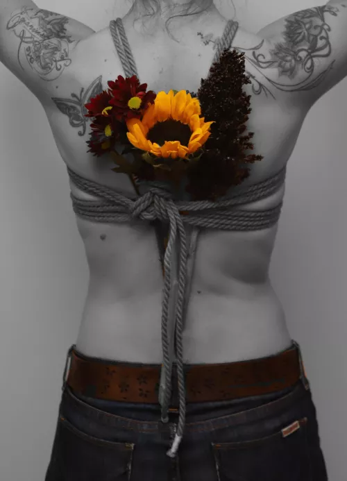 Bouquet and Ropes. by agron4571