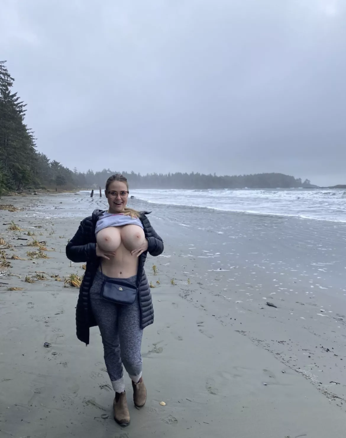 Did my big tits make your dick twitch a little? posted by avanicks