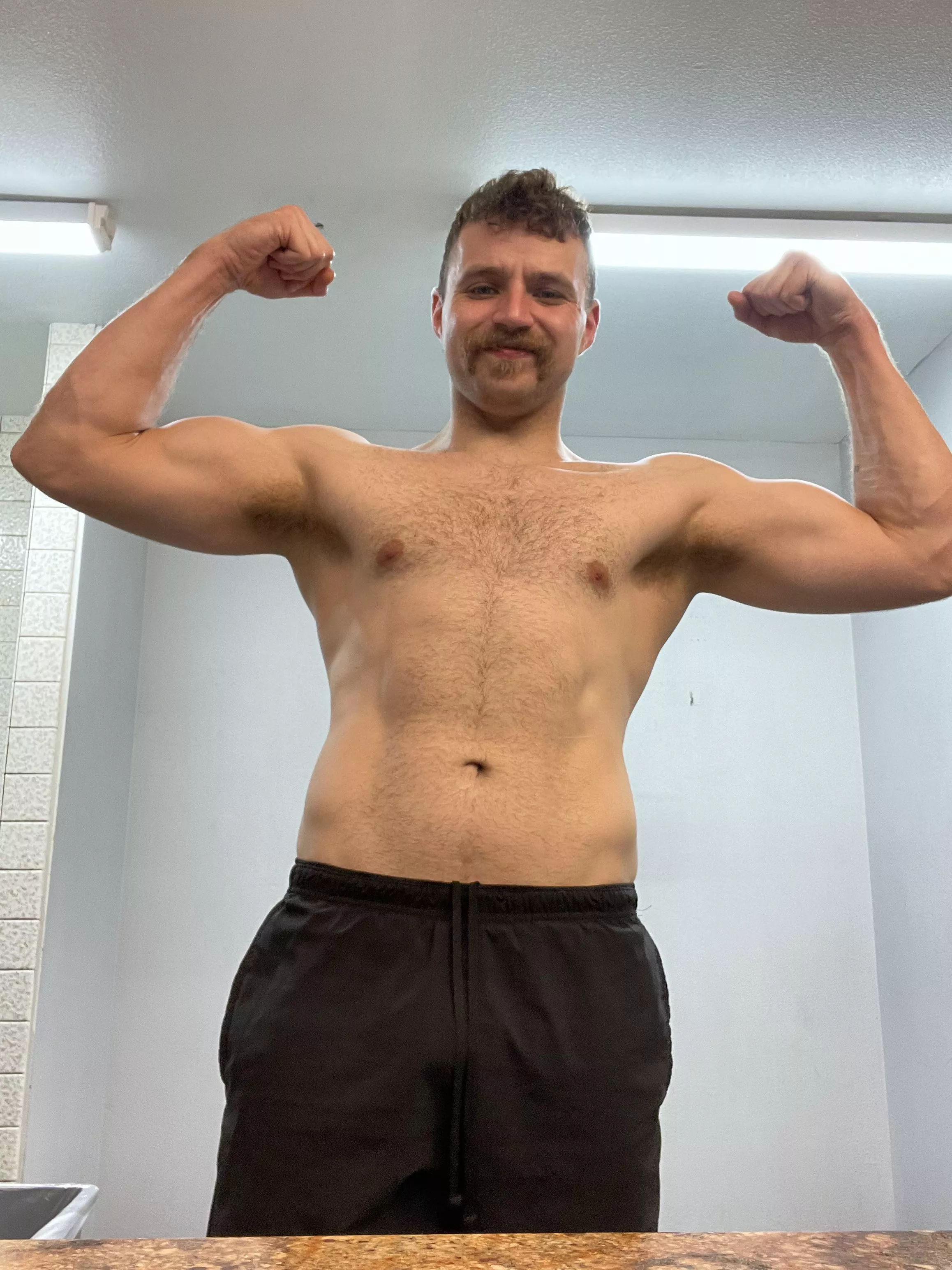 Dm if you wanna see the fat cock swinging in these shorts 😛 posted by Curious-West1526